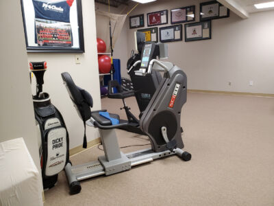 Exercise equipment at Spine & Sport Annapolis