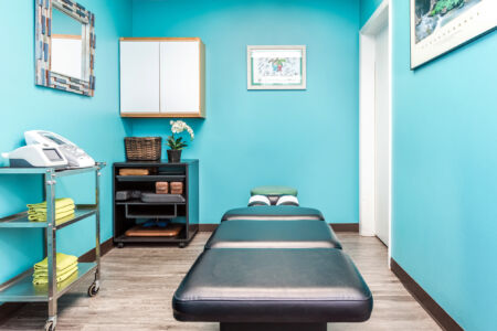 Chiropractic Room at Spine & Sport Annapolis