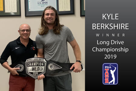 Dr. Ray Infanti with PGA Golfer Kyle Berkshire