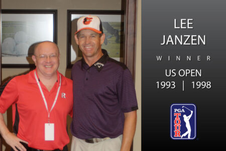Dr. Ray Infanti with Lee Janzen
