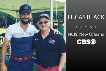 Dr. Ray Infanti with actor Lucas Black