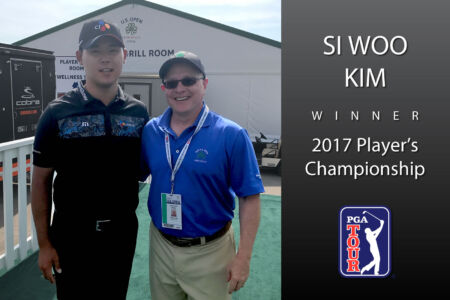 Dr. Ray Infanti with PGA Golfer Si Woo Kim